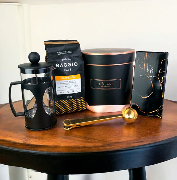 Kit Café Baggio com Prensa Francesa | LeBlank