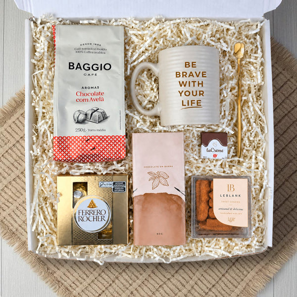 Kit Presente Baggio com Chocolate - composição e apresentação do presente - imagem 1