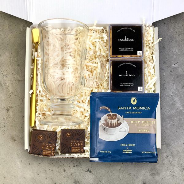 Kit Presente Drip Coffee Santa Monica Petit para Dia dos Namorados | Unissex
