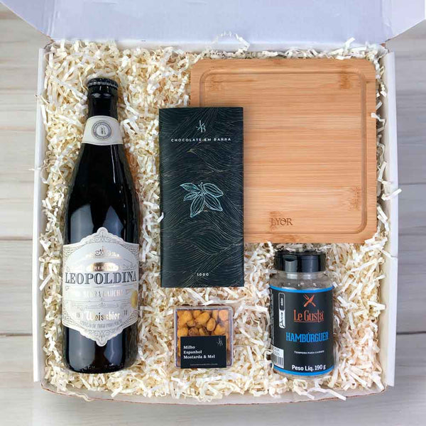 Kit Temático com Brinde e Chocolate Gourmet | LeBlank