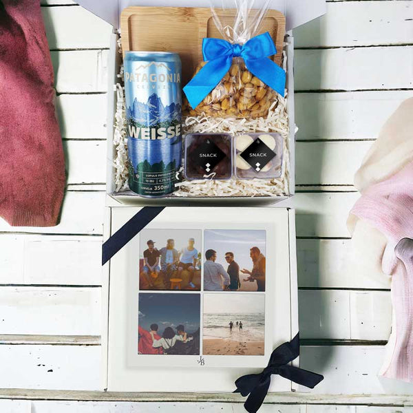 Presente Dia das Mães Kit Cerveja com Petisqueira