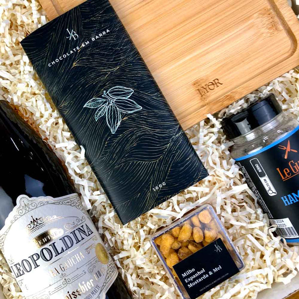 Kit Temático com Brinde e Chocolate Gourmet | LeBlank