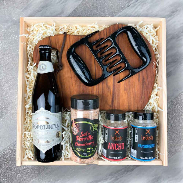Kit Churrasco Completo com Itens Funcionais | LeBlank