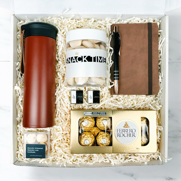Kit Executivo com Itens Premium e Chocolate | LeBlank