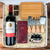 Kit Presente Vinho com Tabua