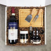 Kit Presente Gourmet com Vinho Italiano Ruffino Chianti para Dia dos Namorados | Unissex