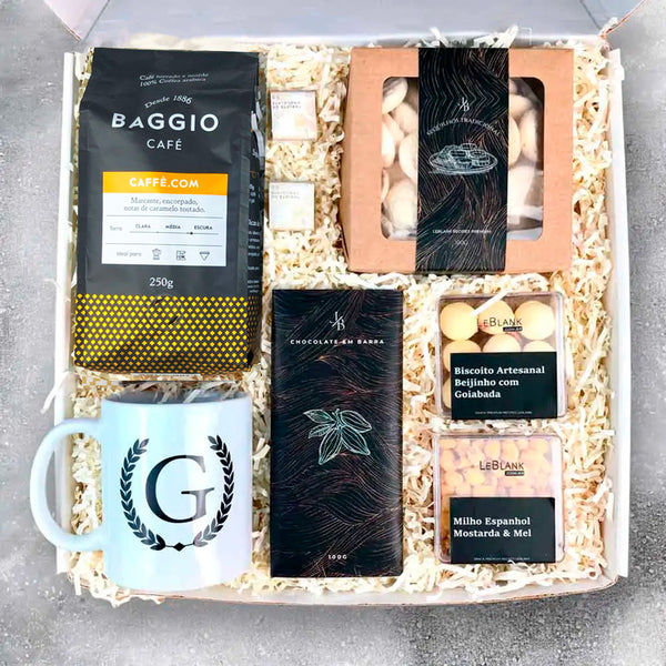 Kit Café com Biscoito e Chocolate Fino | LeBlank