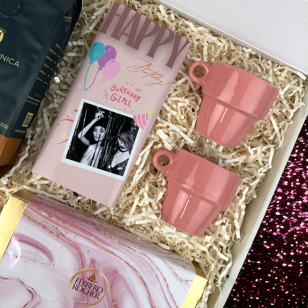 Presente Dia das Mães Kit Feliz Aniversario Amo Cafe