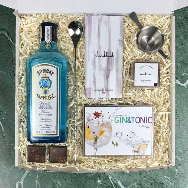 Kit Presente Gin Bombay com Estojo de Especiarias
