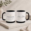 Kit Presente Profissão com Itens Personalizados - modelo Professor com nome e iniciais personalizados