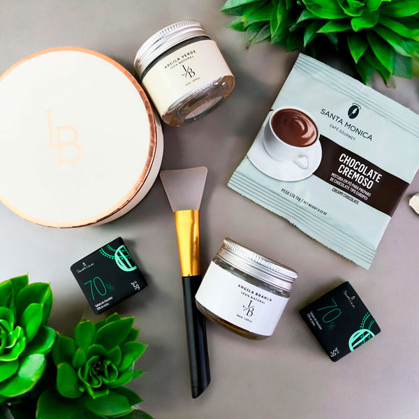 Presente Dia das Mães Kit Argila e Chocolate Cremoso