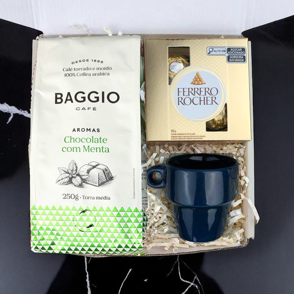 Kit Presente Cafe Baggio Menta e Chocolate