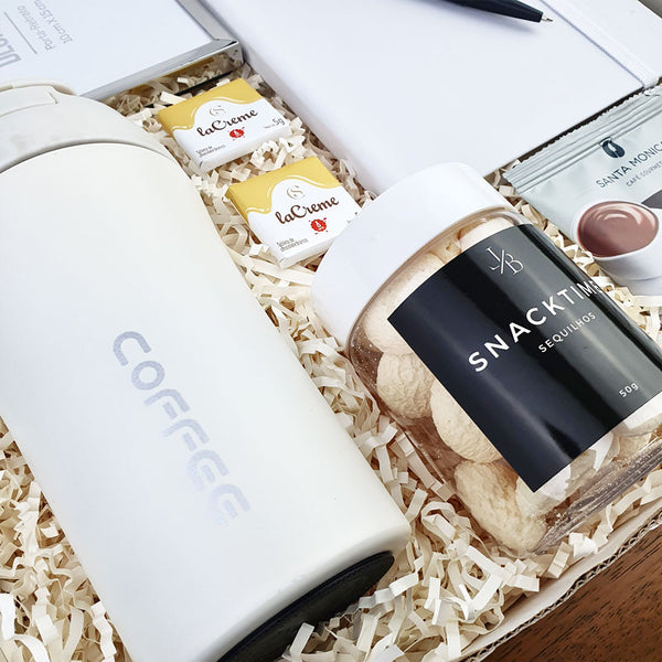 Presente Dia das Mães Kit Chocolate Quente e Copo Termico