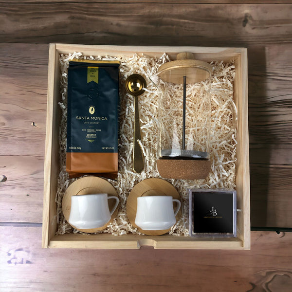 Kit Café com Prensa Premium e Itens Elegantes | LeBlank