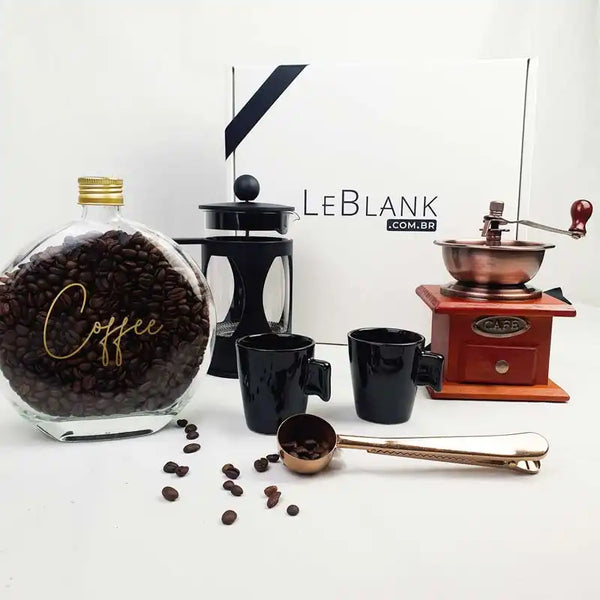 Kit Café em Grãos Premium com Embalagem Elegante | LeBlank
