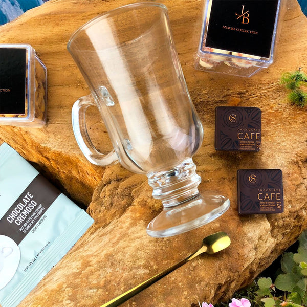 Kit Chocolate Quente Cremoso com Snacks | LeBlank