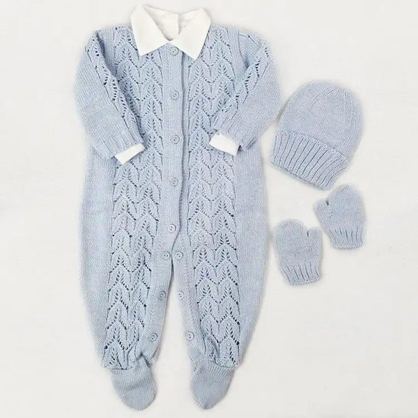 Presente Kit Maternidade Menino Azul Claro