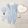 Presente Kit Maternidade Menino Azul Claro