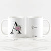 Caneca de Ceramica Live Branca 325mL - Personalizada