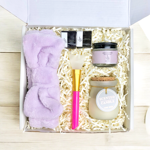 Presente Kit Argila com Vela Aromatica