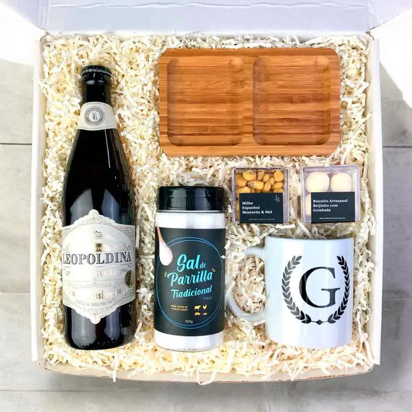 Kit Temático Churrasco com Tábua Personalizada | LeBlank
