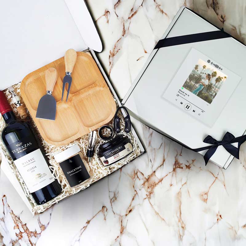 Presente Dia das Mães Kit Gourmet com Vinho Terrazas Reserva