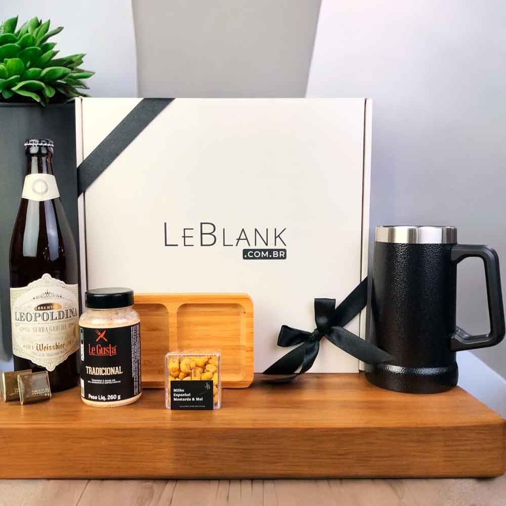 Presente Kit Cerveja e Copo de Chopp Termico