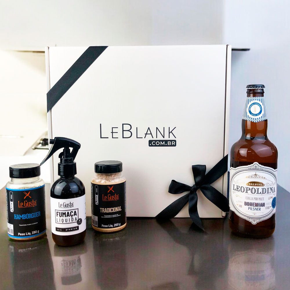 Presente Dia das Mães Kit Churrasco com Temperos e Cerveja