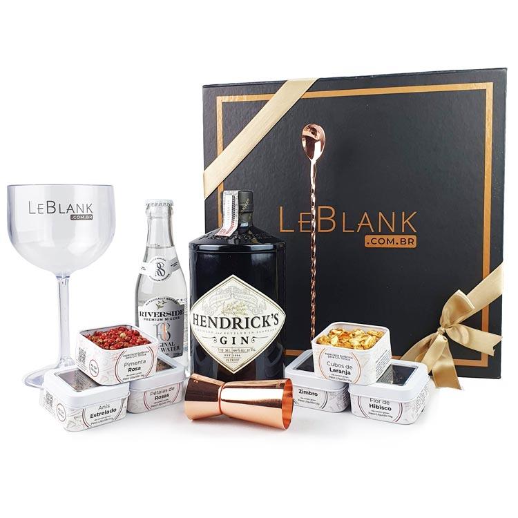Presente Kit Gin Hendricks Rose Gold
