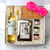 Presente Dia das Mães Kit Vinho Branco e Porta Retrato Personalizado
