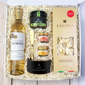 Presente Kit Pasta Fasano e Vinho Branco