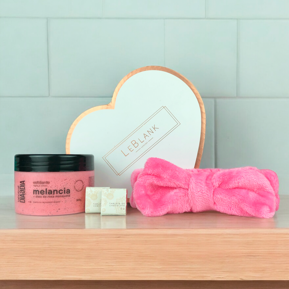 Presente Dia das Mães Kit Feminino Esfoliante com Chocolate