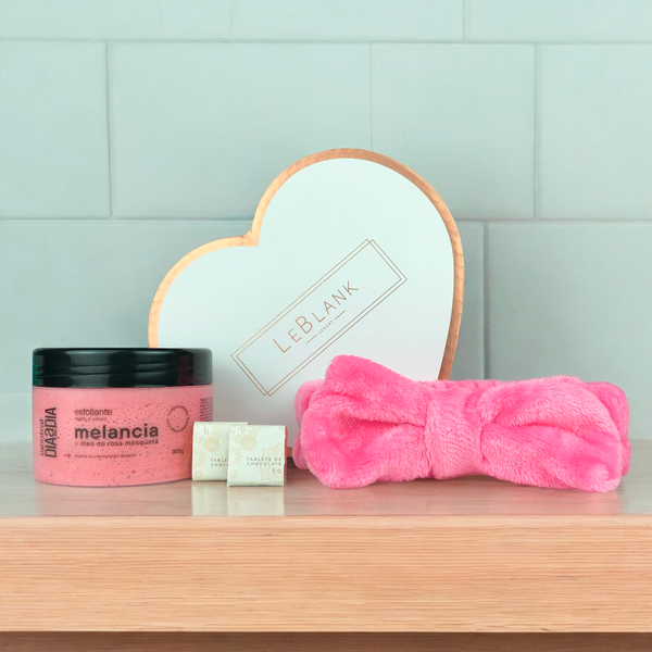 Presente Dia das Mães Kit Feminino Esfoliante com Chocolate