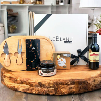 Presente Dia das Mães Kit Vinho Encontro de Sabores