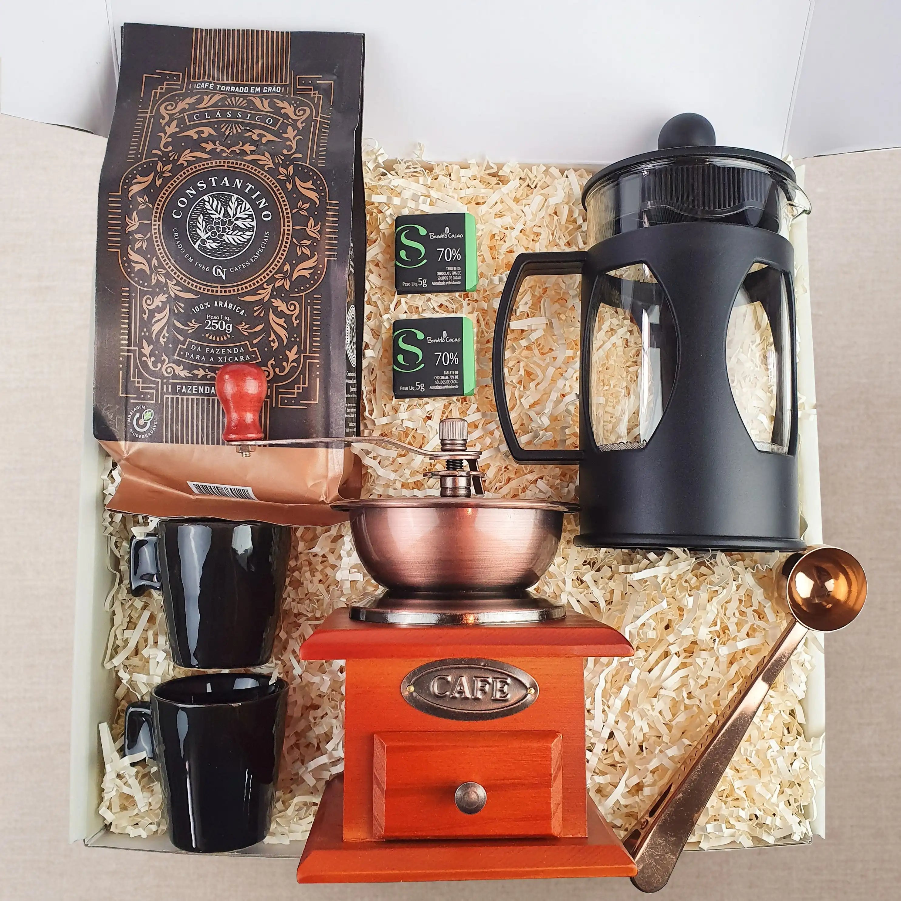 Presente Dia das Mães Kit Cafe Gourmet Vintage