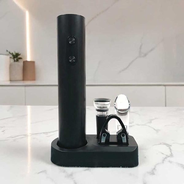 Kit Presente Vinho Rose Casal Garcia e Abridor Eletrico para Dia dos Namorados | Unissex - LeBlank