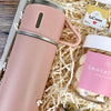 Presente Dia das Mães Kit Garrafa Termica e Cha Rose
