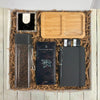 Kit Garrafa Square e Caderneta Personalizada | LeBlank