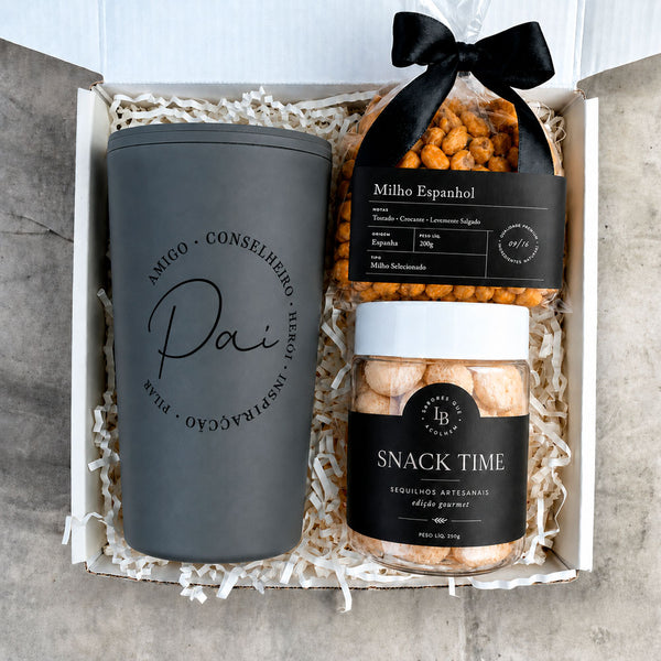 Kit Presente Dia dos Pais com Copo Personalizado