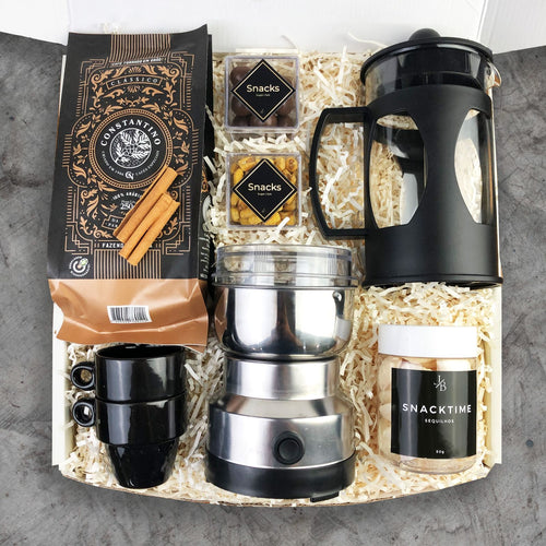 Presente Dia das Mães Kit Cafe em Graos com Moedor Eletrico