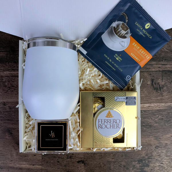 Kit Presente Drip Coffee com Copo Térmico para Dia dos Namorados | Unissex - LeBlank