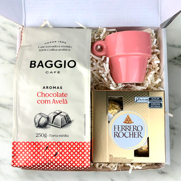 Presente Kit Cafe Baggio Avela e Chocolate