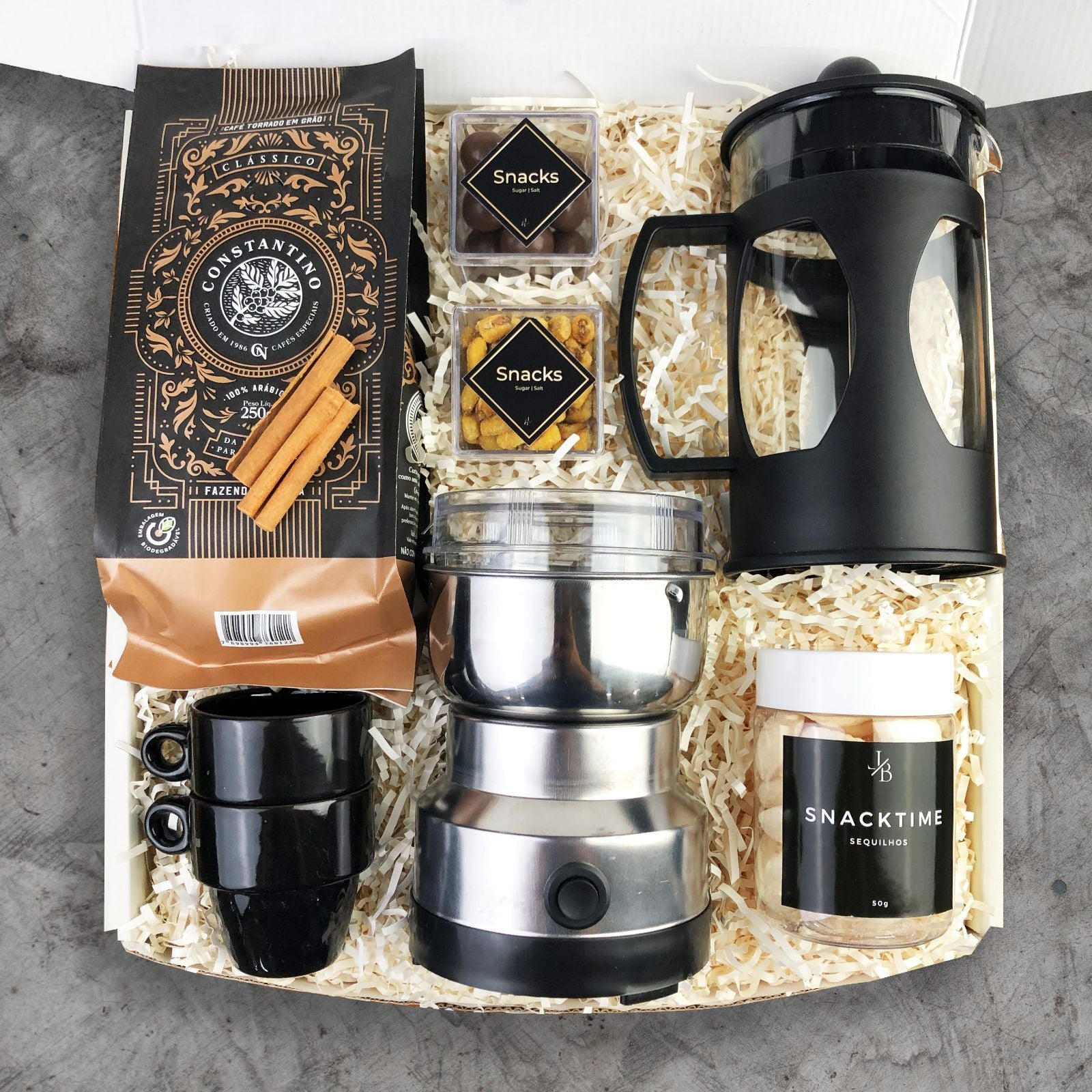 Presente Dia das Mães Kit Cafe em Graos com Moedor Eletrico