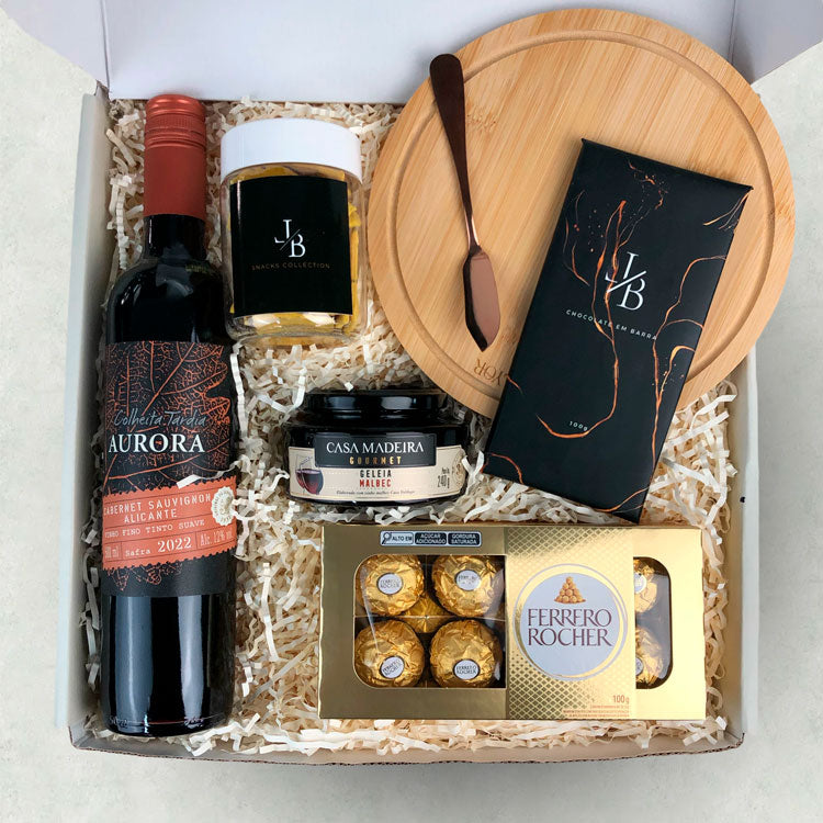 Presente Dia das Mães Kit Vinho Tinto Aurora Cabernet Sauvignon