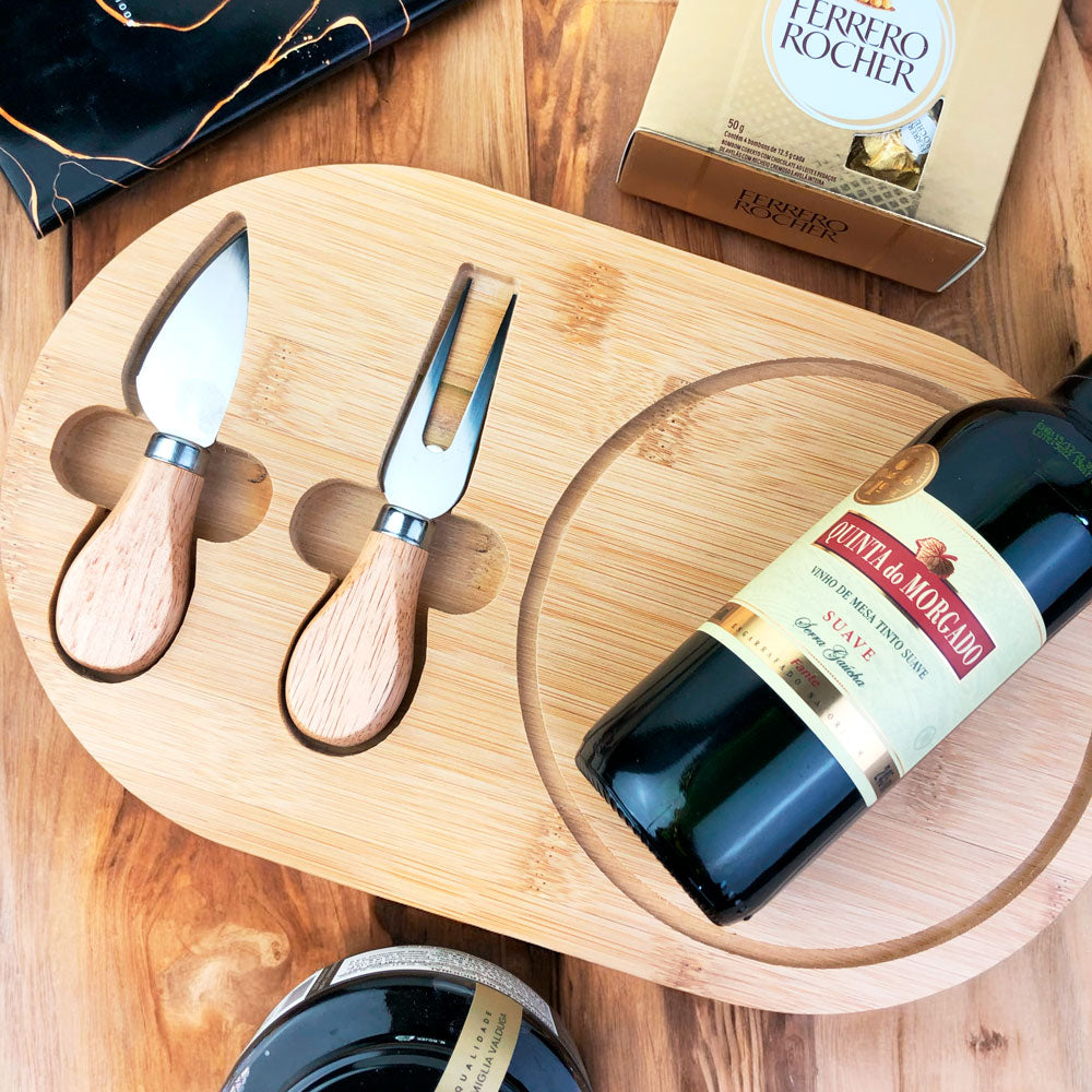 Presente Dia das Mães Kit Vinho Encontro de Sabores