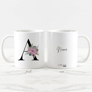 aneca de cerâmica branca 325ml personalizada
