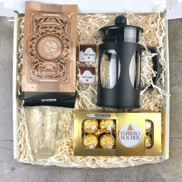 Presente Dia das Mães Kit Cafe Constantino e Chocolates
