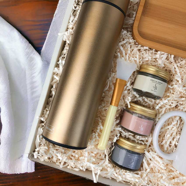 Presente Dia das Mães Kit Argila Skincare e Caneca Personalizada