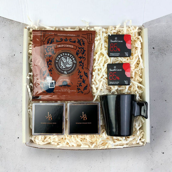 Presente Dia das Mães Kit Cafe com Snacks