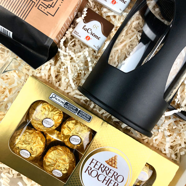 Presente Dia das Mães Kit Cafe Constantino e Chocolates